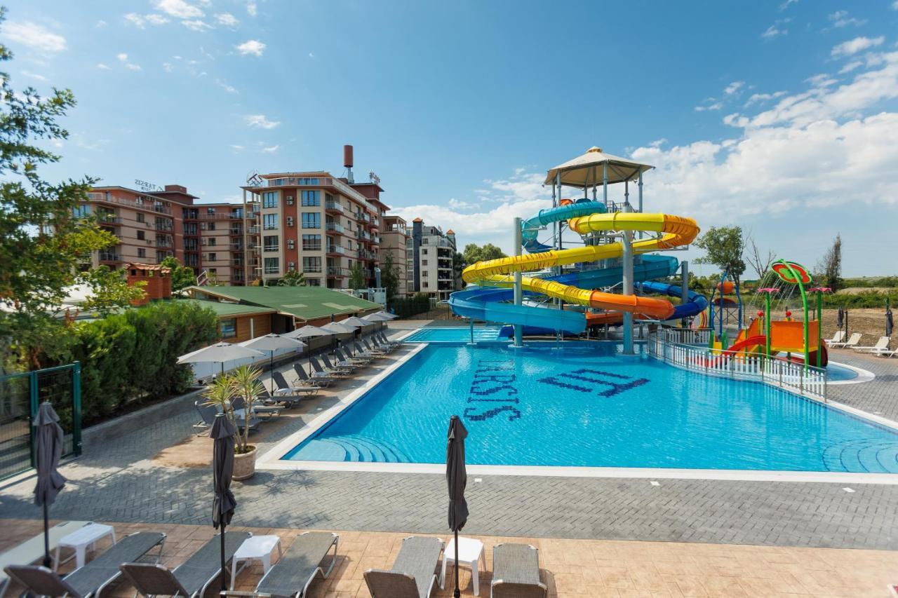 Tarsis Club & Aquapark - All Inclusive Sunny Beach Exterior foto